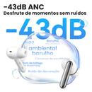 HAYLOU Mori Pro ANC Bluetooth 5.4 Earphones 43dB Active Noise Cancellation Earbuds 6 Mic Wireless Headphones 35H Battery Life