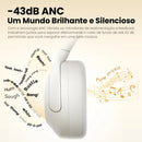 HAYLOU S30 ANC Headphones  Wireless Bluetooth 5.4 Hi-Res Headsets 43dB Adaptive Noise Cancelling Earphones 40mm Driver 80H
