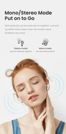HAYLOU X1 Plus True Wireless Earphones TWS Bluetooth 5.4 Headphones Low Latency Gaming Competitive 4 Mics+ENC HD Call Headsets