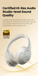 HAYLOU S30 Wireless Bluetooth 5.4 Headphones With Mic Noise Cancelling Headsets Hi-Res Audio 43dB Active 40mm Driver Earphones