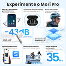 HAYLOU Mori Pro ANC Bluetooth 5.4 Earphones 43dB Active Noise Cancellation Earbuds 6 Mic Wireless Headphones 35H Battery Life