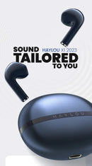 HAYLOU X1 2023 True Wireless Earphone Metallic Case Bluetooth 5.4 Headphones 24-Hour Battery Life Head Phones Half in-ear Earbud