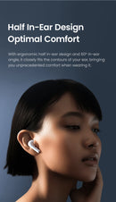 HAYLOU X1 2023 True Wireless Earphone Metallic Case Bluetooth 5.4 Headphones 24-Hour Battery Life Head Phones Half in-ear Earbud
