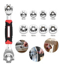 Chave 48 em 1-Neverdie MasterKey 48X — Chave Soquete Universal 360° Multifuncional