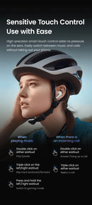 HAYLOU X1 2023 True Wireless Earphone Metallic Case Bluetooth 5.4 Headphones 24-Hour Battery Life Head Phones Half in-ear Earbud