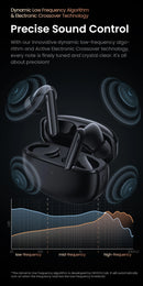 HAYLOU W1 ANC True Wireless Earbuds -45dB ANC Bluetooth 5.3 Headset Premium Hi-Fi Sound 35-hour Battery Life Wireless Headphones