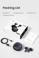 HAYLOU X1 Plus Wireless Earphone Bluetooth 5.4 Low Latency Headphone 4 Mic ENC HD Bluetooth Call TWS Earbuds Transparency Mode