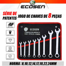 Kit Aperta Fácil — Jogo de Chaves Combinadas