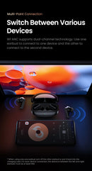 HAYLOU W1 ANC True Wireless Earbuds -45dB ANC Bluetooth 5.3 Headset Premium Hi-Fi Sound 35-hour Battery Life Wireless Headphones