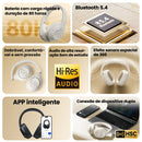 HAYLOU S30 ANC Headphones  Wireless Bluetooth 5.4 Hi-Res Headsets 43dB Adaptive Noise Cancelling Earphones 40mm Driver 80H