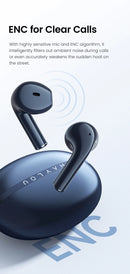 HAYLOU X1 2023 True Wireless Earphone Metallic Case Bluetooth 5.4 Headphones 24-Hour Battery Life Head Phones Half in-ear Earbud