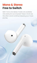 HAYLOU X1 Neo TWS Bluetooth 5.4 Earphones 0.06s Low Latency 20H Battery Life Lightweight Touch Control Wireless Headphone Earbud