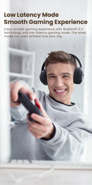 HAYLOU S35 ANC Wireless Bluetooth 5.2 Headphones 42dB Over-ear Noise Cancellation Headsets 40mm Driver 60H Playtime Earphones