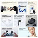 HAYLOU X1 Plus True Wireless Earphones TWS Bluetooth 5.4 Headphones Low Latency Gaming Competitive 4 Mics+ENC HD Call Headsets