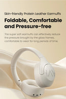 HAYLOU S30 Wireless Bluetooth 5.4 Headphones With Mic Noise Cancelling Headsets Hi-Res Audio 43dB Active 40mm Driver Earphones