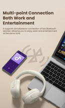 HAYLOU S35 ANC Wireless Bluetooth 5.2 Headphones 42dB Over-ear Noise Cancellation Headsets 40mm Driver 60H Playtime Earphones